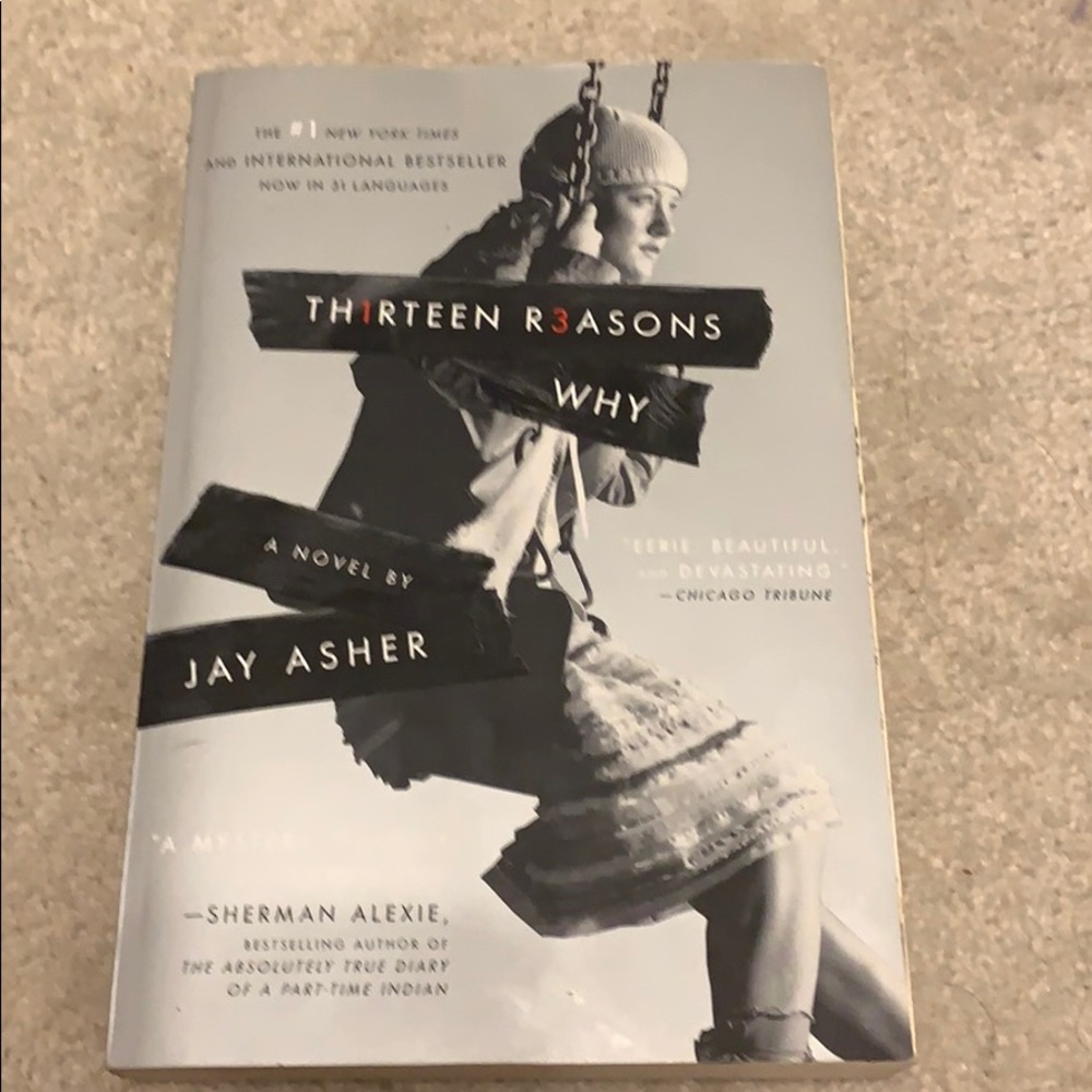 Bestselling Fiction Book- 13 Reasons Why